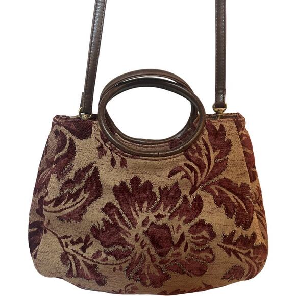 Vintage-Inspired Embellished Crossbody Handbag - Picture 5 of 5